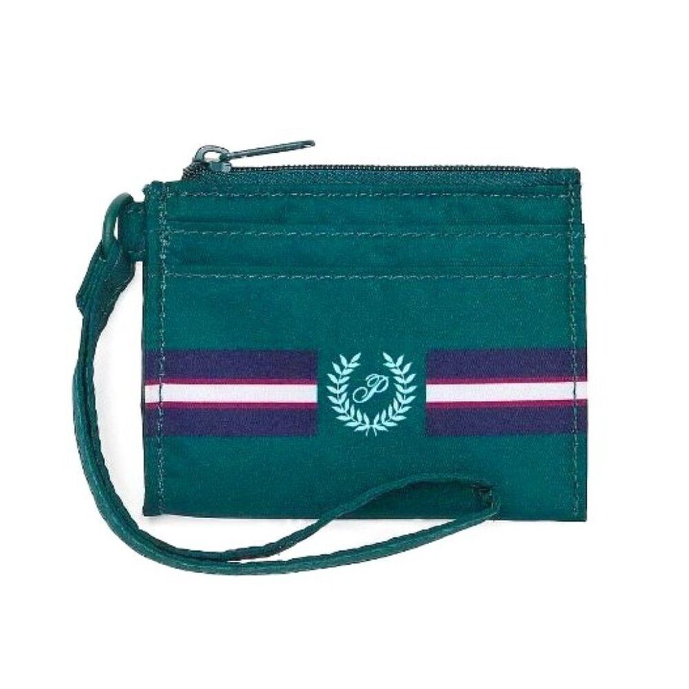 Victoria Secret PINK CARD HOLDER KEYCHAIN WITH ZIP NWT‎